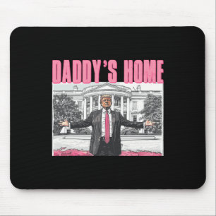 Trump 2024: Amerika Ck Daddys Zuhause Trump Pink Mousepad