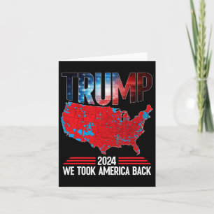 Trump 2024 - Amerika hat die Wahlergebnisse aus de Karte