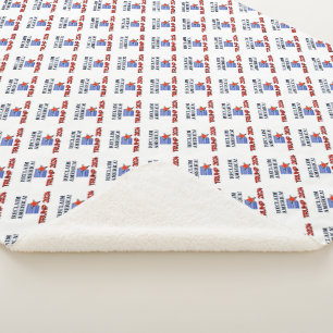 Trump 2024: Amerika Sherpa Blanket wiederbeleben Sherpadecke