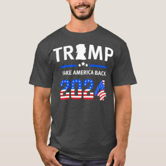 Trump 2024: Amerika zurück (12) T-Shirt