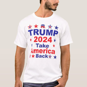 TRUMP 2024: Amerika zurück T-Shirt