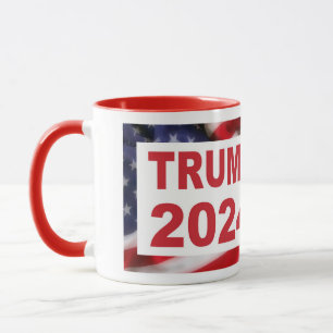 Trump 2024 Amerikanische Flagge Tasse