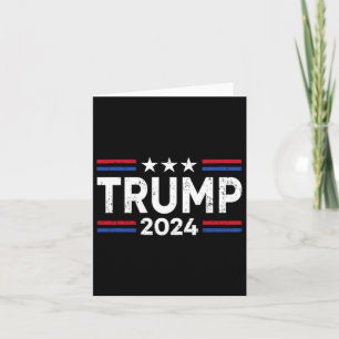 Trump 2024: Amerikas Fahne zurücknehmen (2 Seiten) Karte