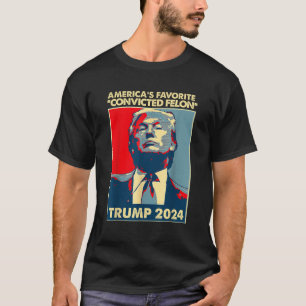 Trump 2024 Amerikas Lieblingssoldat Amer T-Shirt