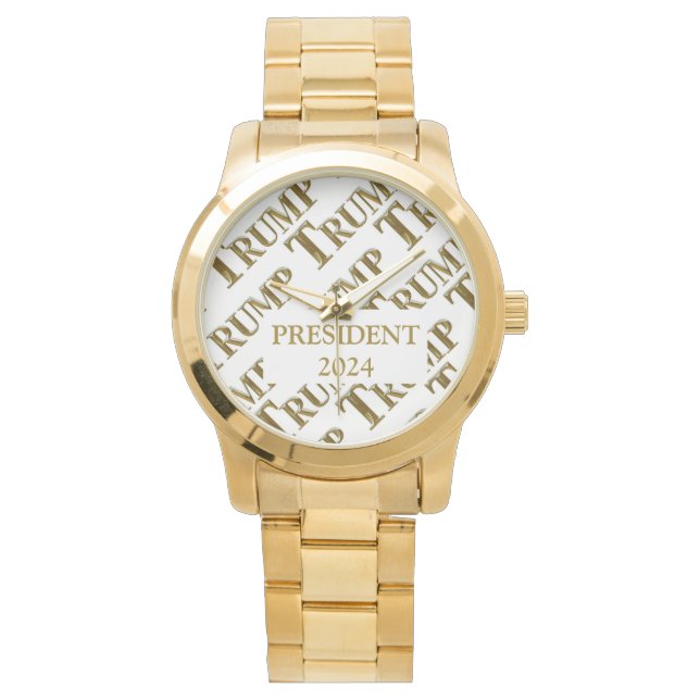 TRUMP 2024 ARMBANDUHR (Vorderseite)