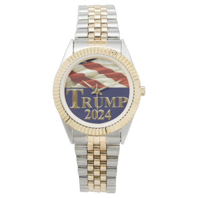 TRUMP 2024 ARMBANDUHR (Vorderseite)
