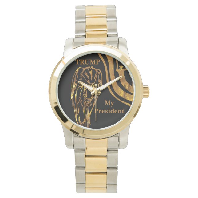 TRUMP 2024 ARMBANDUHR (Vorderseite)