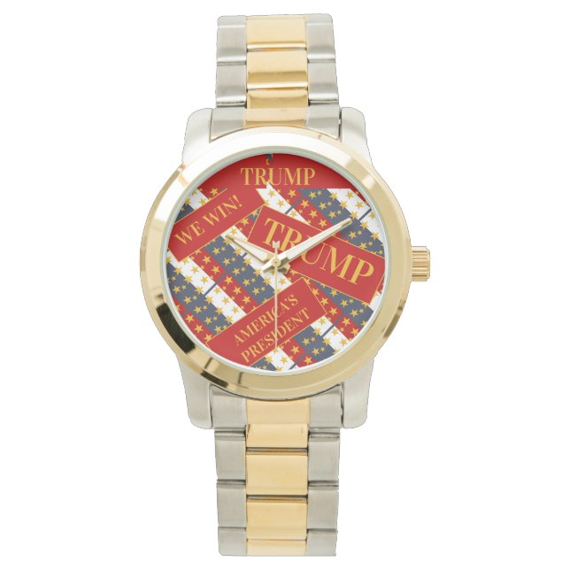 TRUMP 2024 ARMBANDUHR (Vorderseite)
