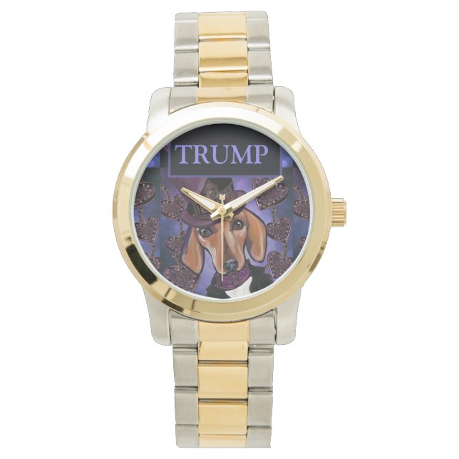 TRUMP 2024 ARMBANDUHR (Vorderseite)