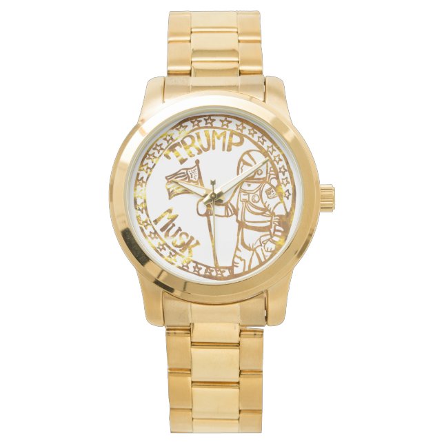 TRUMP 2024 ARMBANDUHR (Vorderseite)