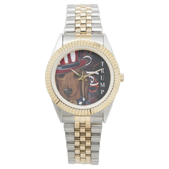 TRUMP 2024 ARMBANDUHR (Vorderseite)