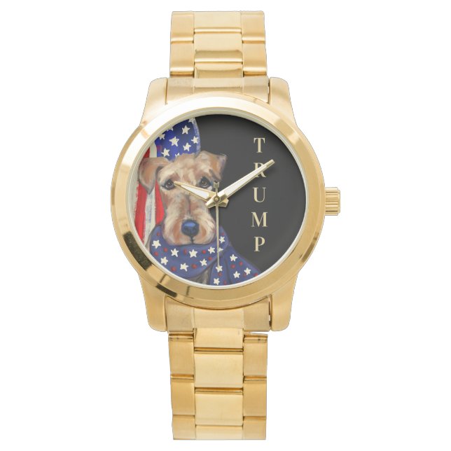 TRUMP 2024 ARMBANDUHR (Vorderseite)