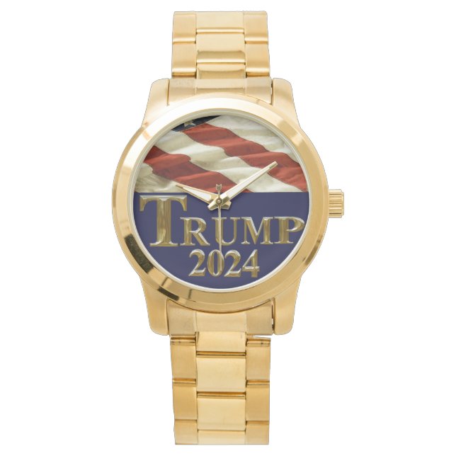 TRUMP 2024 ARMBANDUHR (Vorderseite)