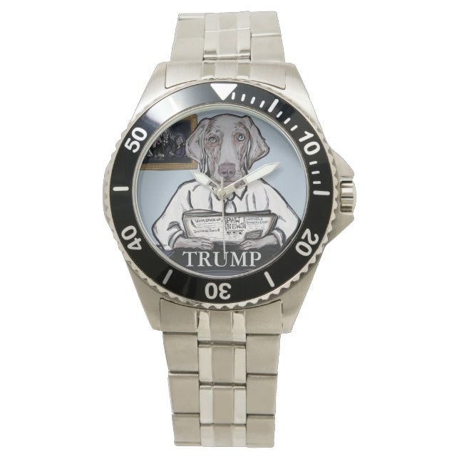 TRUMP 2024 ARMBANDUHR (Vorderseite)