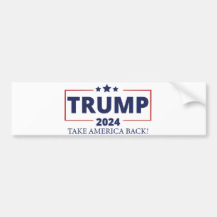 Trump 2024 autoaufkleber