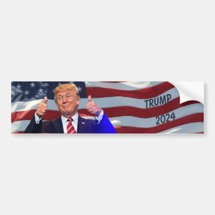 TRUMP 2024 AUTOAUFKLEBER