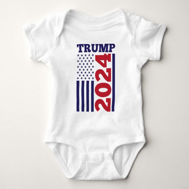 Trump 2024 baby strampler (Vorderseite)