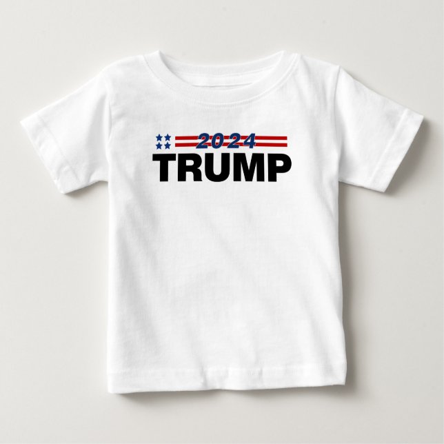 Trump 2024 baby t-shirt (Vorderseite)