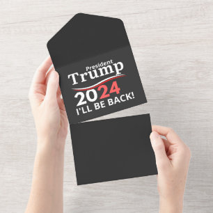 TRUMP 2024 - BACK! ALL IN ONE EINLADUNG
