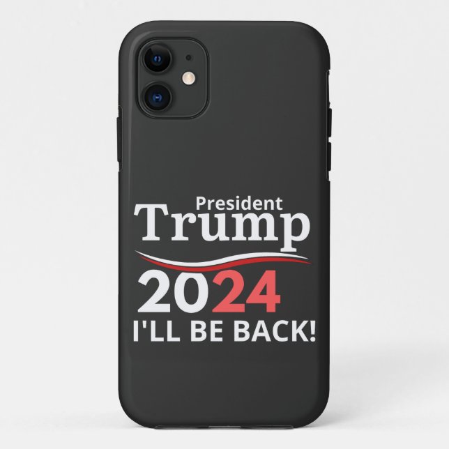 TRUMP 2024 - BACK! Case-Mate iPhone HÜLLE (Rückseite)