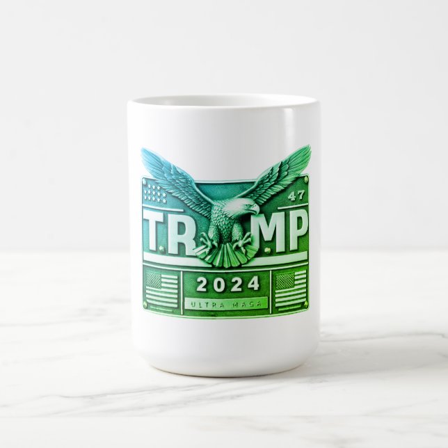 TRUMP 2024 Bald-Adler Kaffeetasse (Mittel)