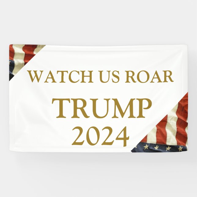 Trump 2024 banner (Horizontal)