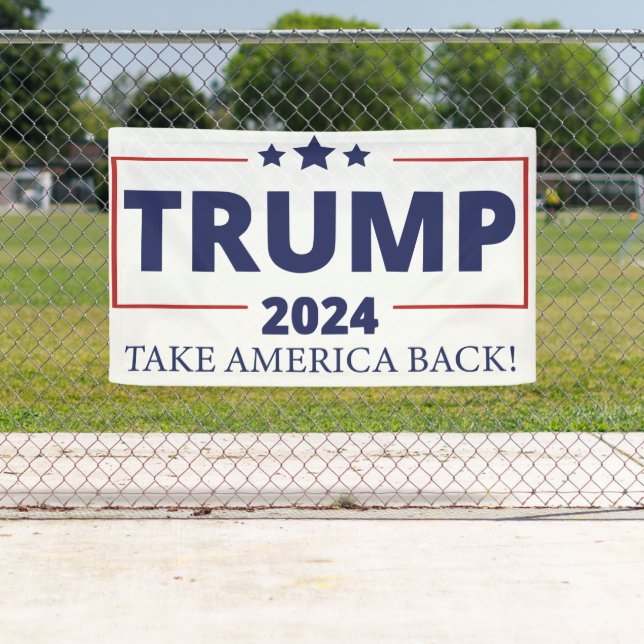 Trump 2024 banner (Insitu)