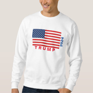 TRUMP 2024 Basic Sweatshirt (weiß)