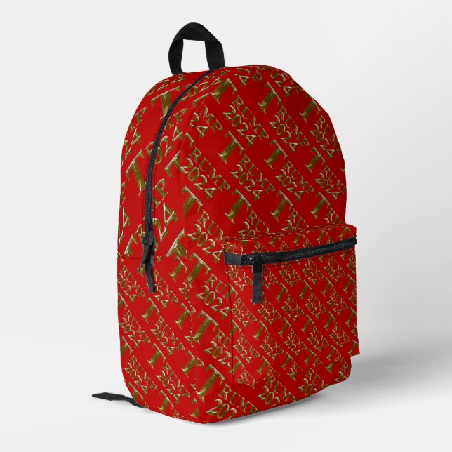 TRUMP 2024 BEDRUCKTER RUCKSACK (Rückseitige Ecke links)