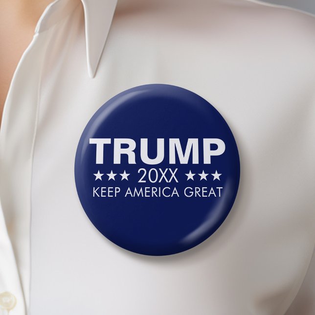 Trump 2024 Behielt Amerika groß Button (Trump 2024 Button)