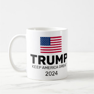 Trump 2024 Behielt Amerika groß Kaffeetasse