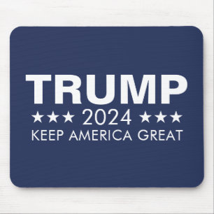 Trump 2024 Behielt Amerika groß Mousepad