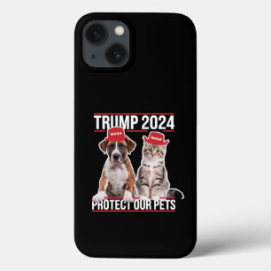 Trump 2024 Beschützt unsere Haustiere Katzen Hunde Case-Mate iPhone Hülle