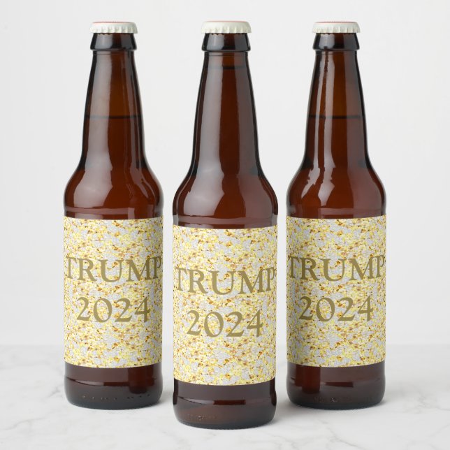 TRUMP 2024 BIERFLASCHENETIKETT (Flaschen)