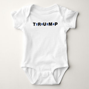 Trump 2024 Blue Baby Strampler