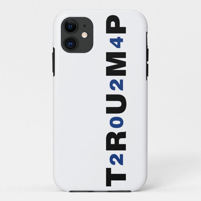 Trump 2024 Blue Case-Mate iPhone Hülle (Rückseite)