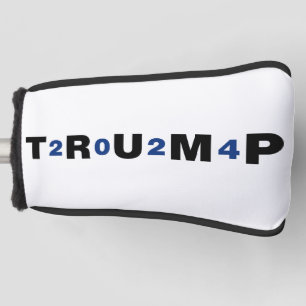 Trump 2024 Blue Golf Headcover