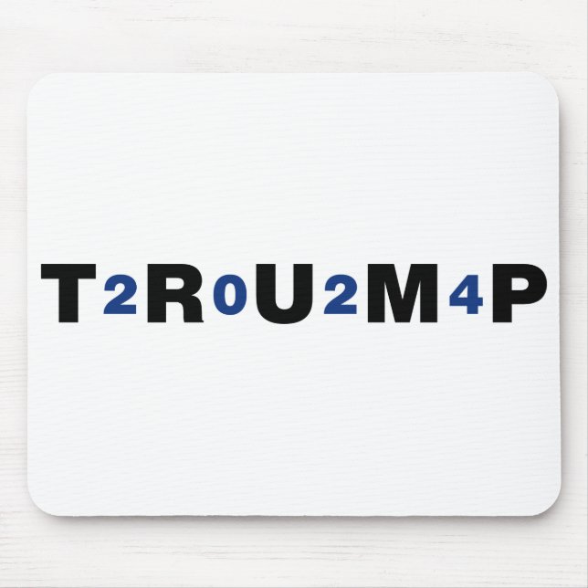 Trump 2024 Blue Mousepad (Vorne)