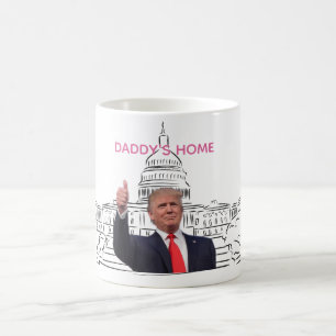 Trump 2024 bringt Amerika zurück auf Daddys Zuhaus Kaffeetasse