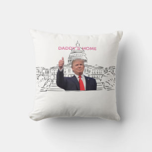 Trump 2024 bringt Amerika zurück auf Daddys Zuhaus Kissen