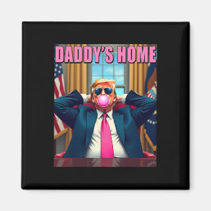 Trump 2024 bringt Amerika zurück zum Zuhause Pink Magnet