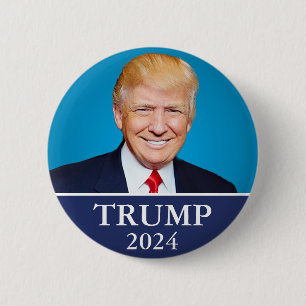 Trump 2024 button