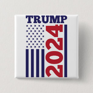 Trump 2024 button