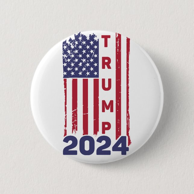 Trump 2024 button (Vorderseite)