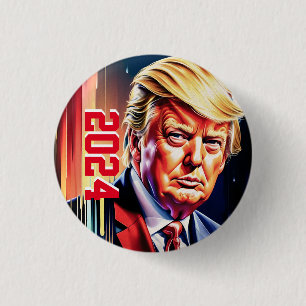 Trump 2024 button