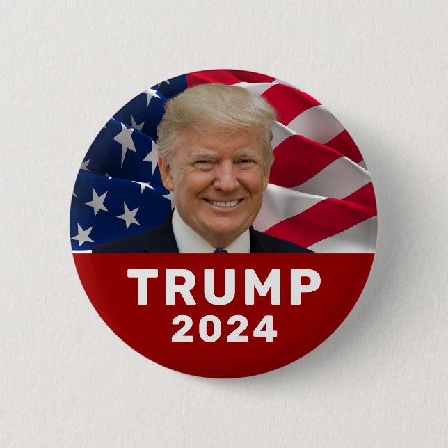 Trump 2024 button (Vorderseite)