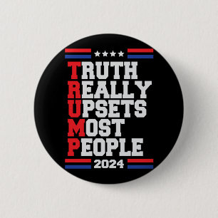 Trump 2024 button