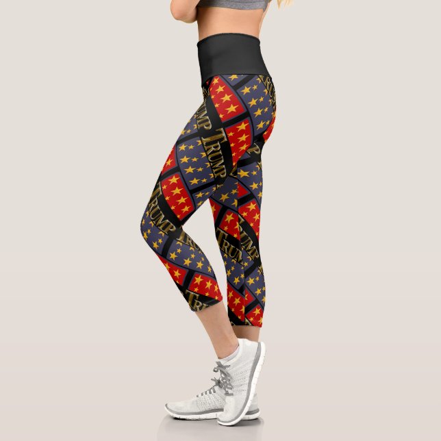TRUMP 2024  CAPRI LEGGINGS (Links)
