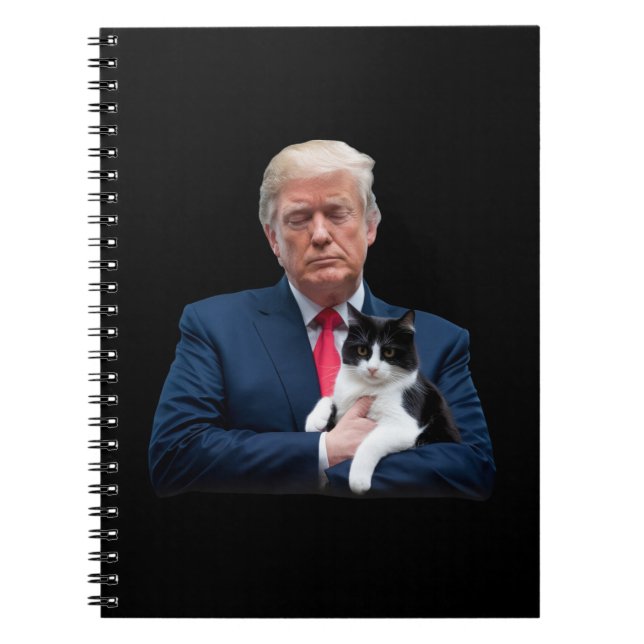 Trump 2024 Cat MAGA Funny Trump Cat Notizblock (Vorderseite)