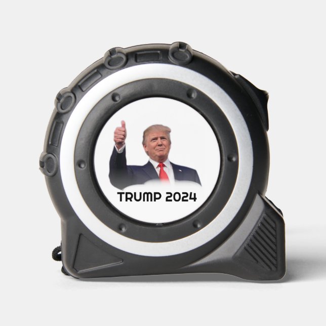 TRUMP 2024 CUSTOM FOTO MAßBAND (Vorderseite)